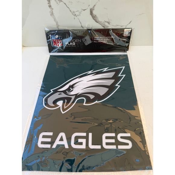 Rico Industries Other - NFL Philadelphia Eagles Garden Flag 12.5x18 All-Weather Banner G01045 NEW